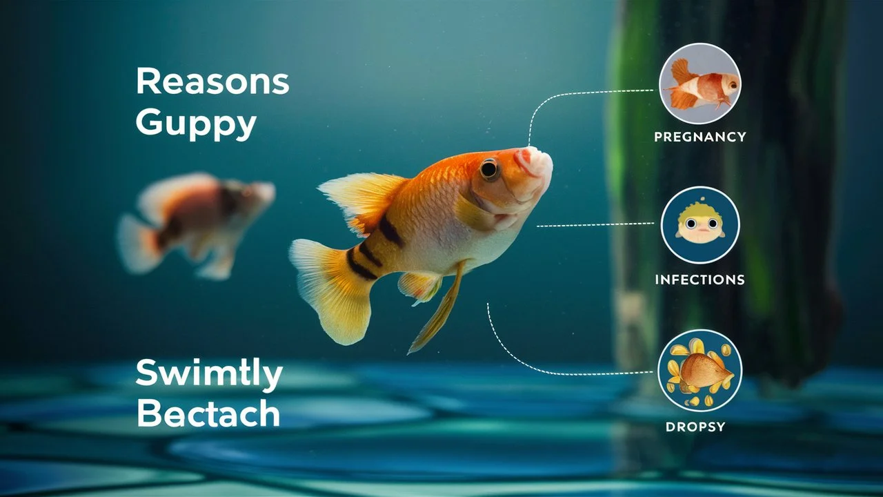 What Other Reasons Could Your Guppies Stomach Be Swollen?