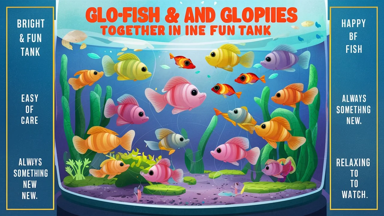 Benefits of Keeping GloFish and Guppies Together 