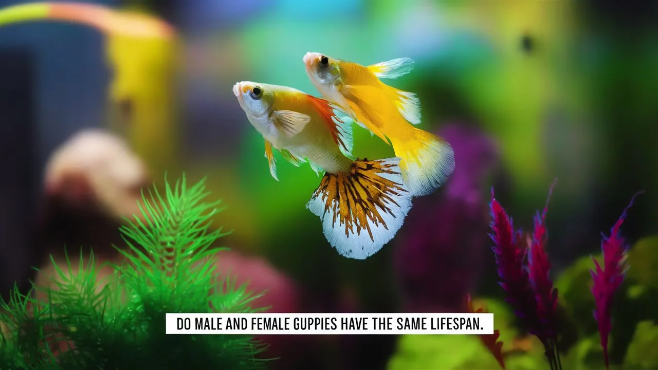 Do Male and Female Guppies Have the Same Lifespan?