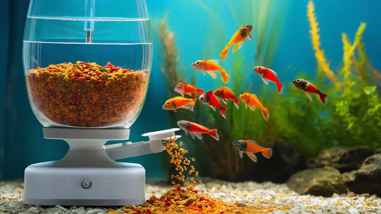 Automatic-feeder for Guppies