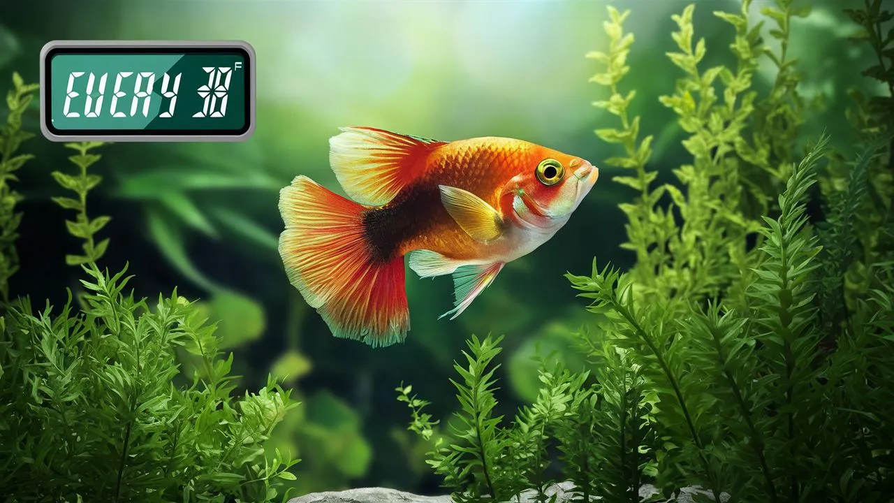 How often should you feed guppy fish?