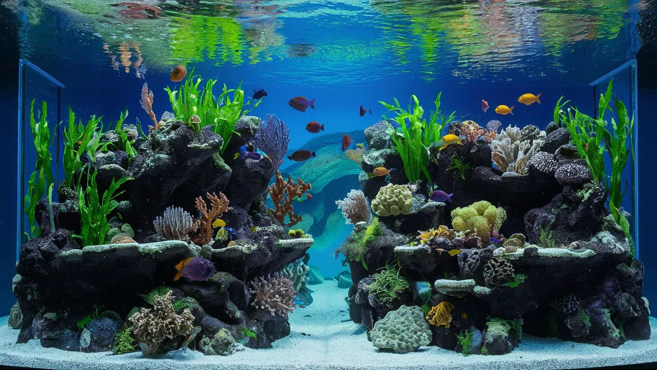natural oxygenation in aquariums.