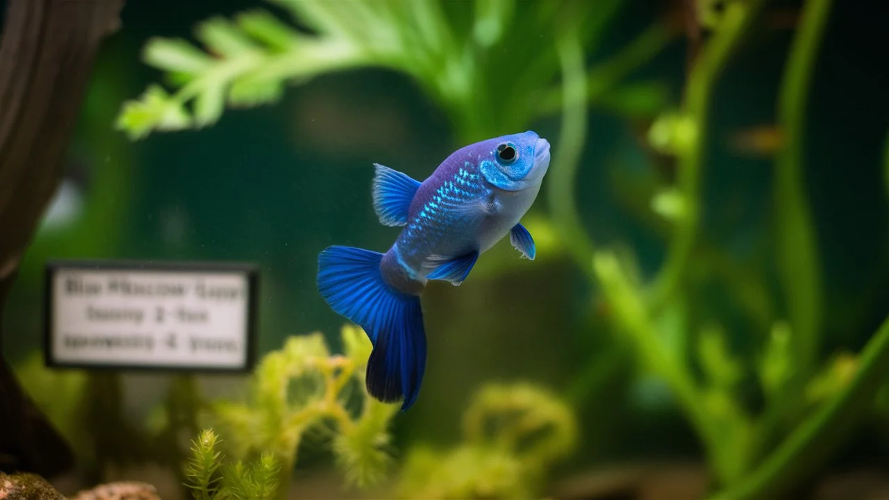 Blue Moscow Guppies