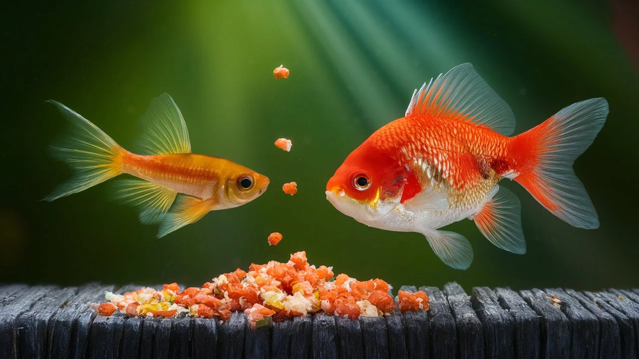 Can Goldfish and Guppies Eat the Same Food?