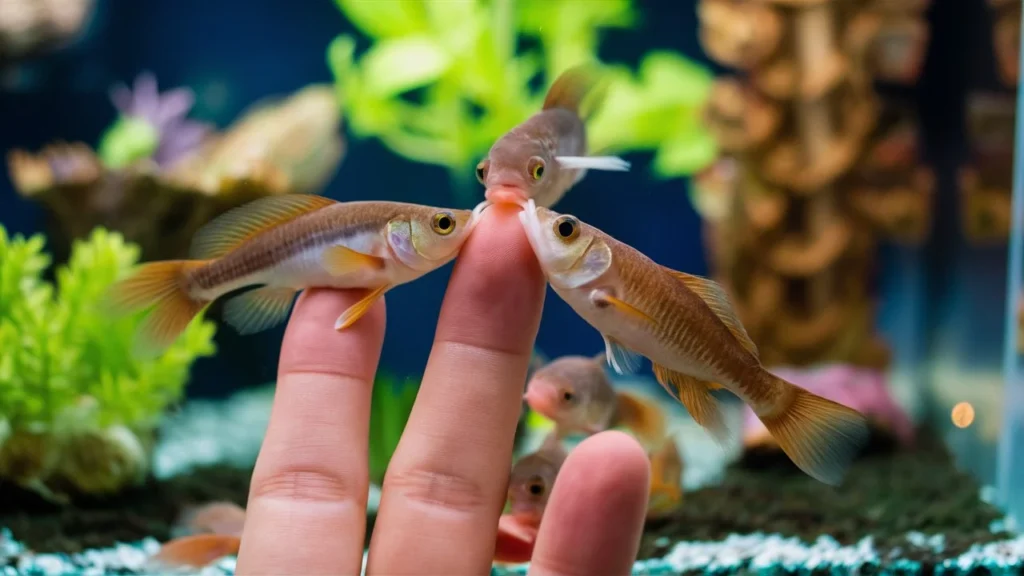 Why Do Guppies Nibble on Your Fingers?