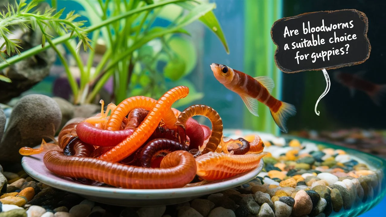 Are Bloodworms a Suitable Food Choice for Guppies?