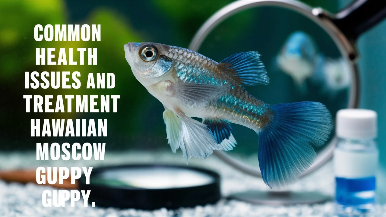 Common Health Issues and Treatment of Hawaiian Blue Moscow Guppy