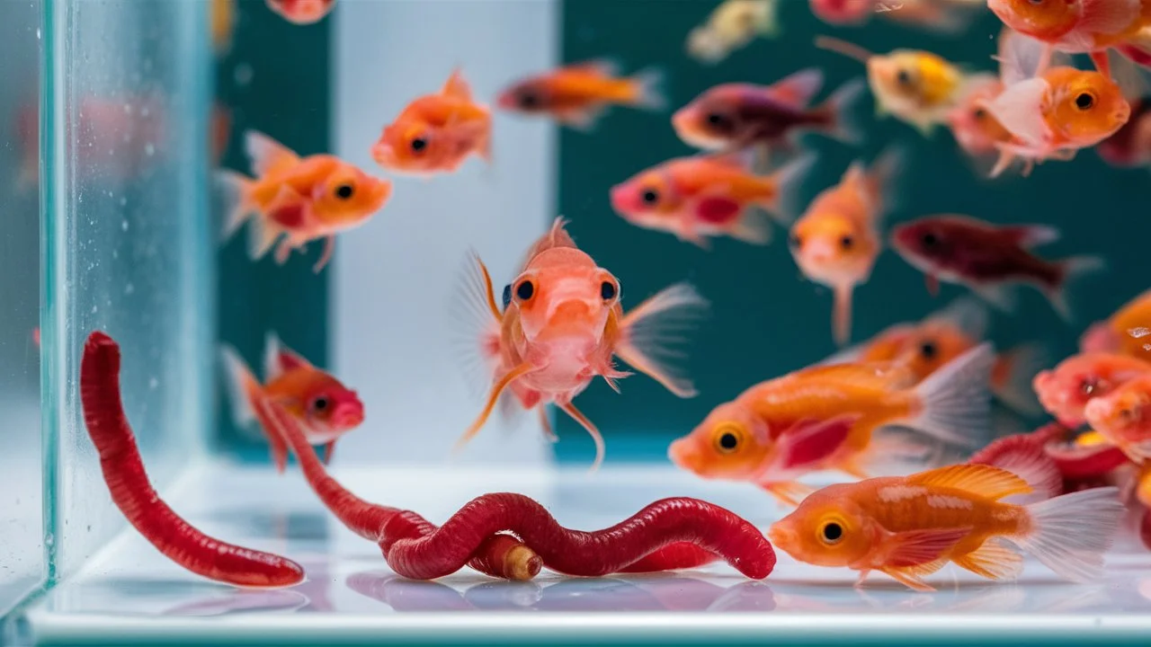 Can Guppies Eat Bloodworms?