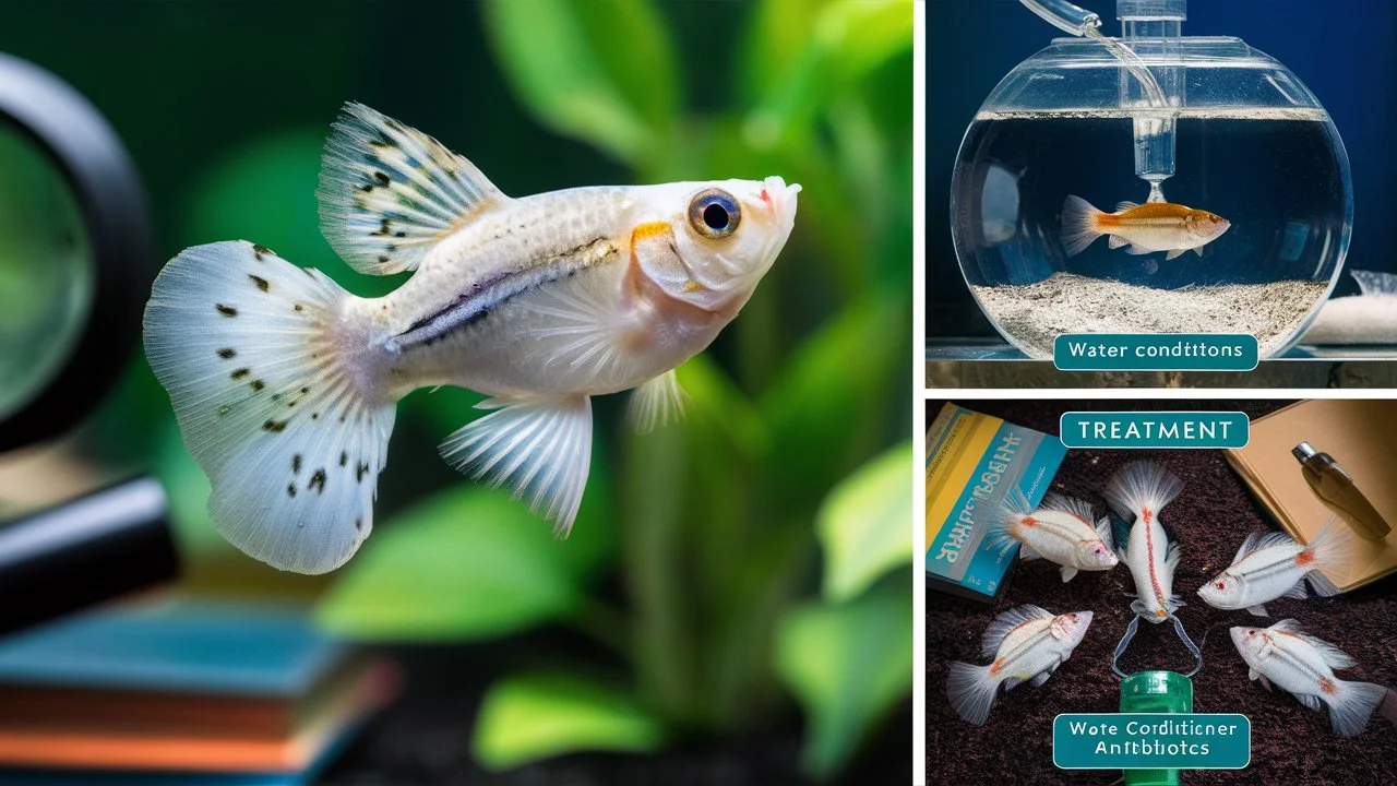  Common Health Issues and Treatment of White Moscow Guppy