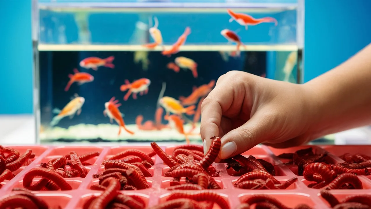 Why Choose Bloodworms as Guppy Food?