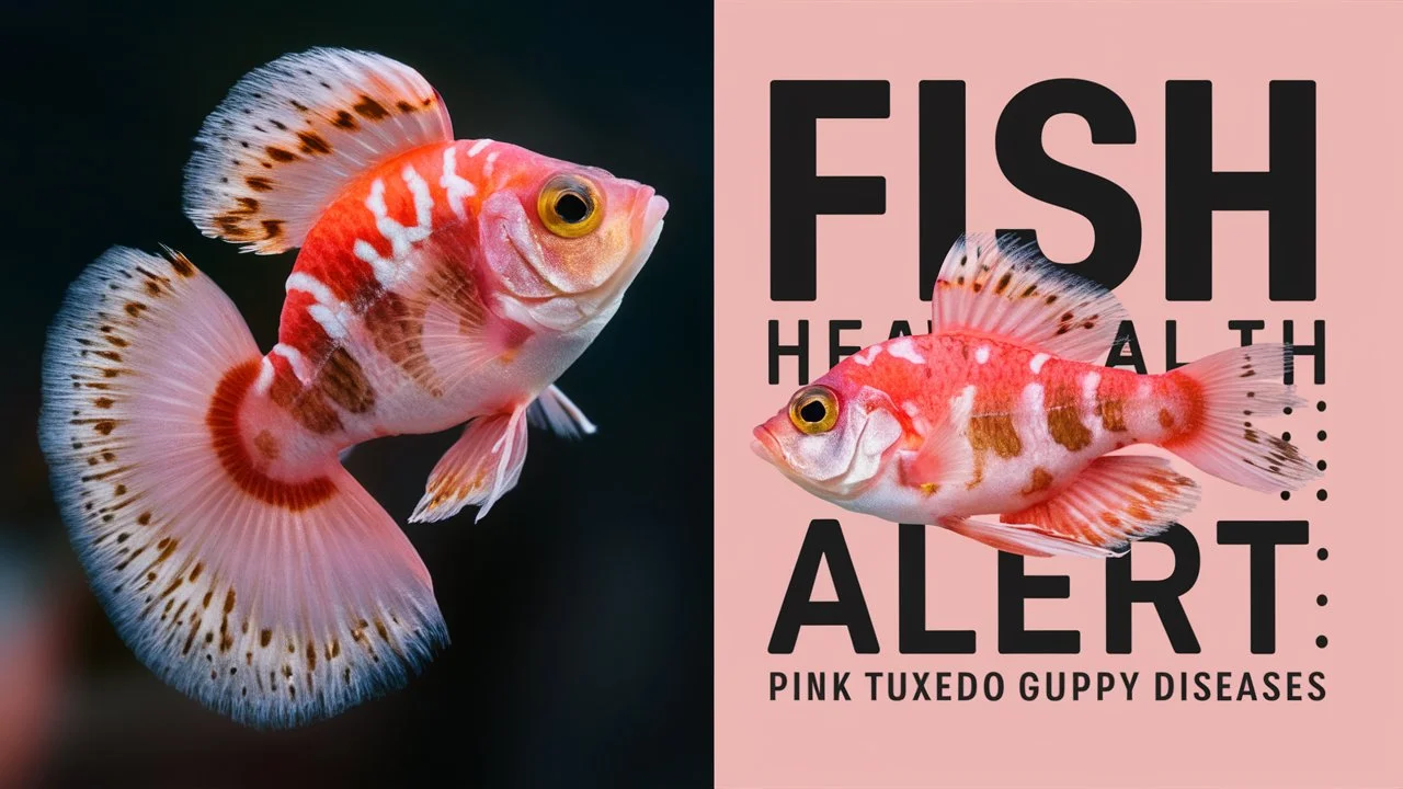  Pink Tuxedo Guppy fish diseases