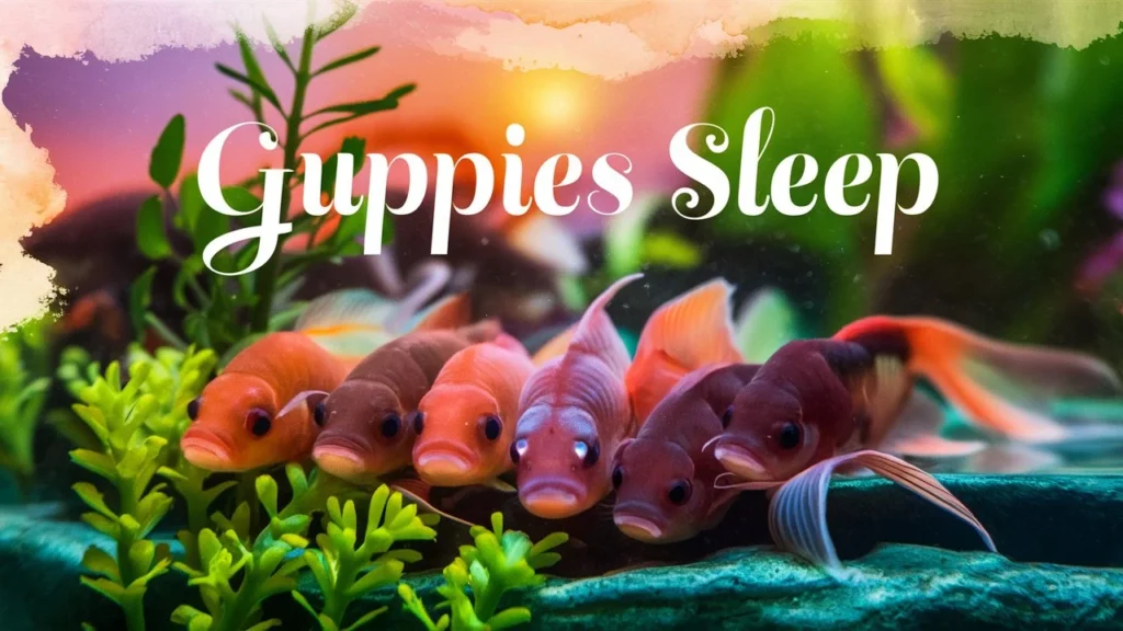 do guppy sleep