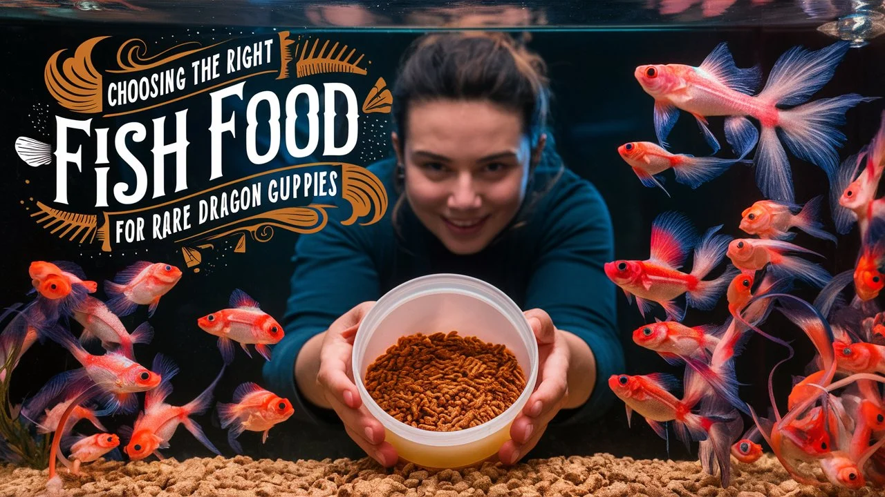 Choosing the Right Fish Food for Rare Dragon Guppies