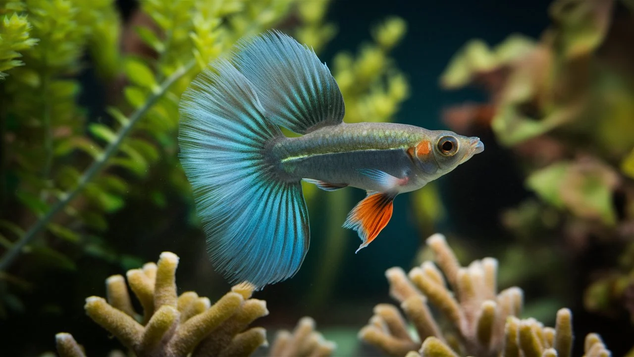 Elephant Ear Guppy Fish 