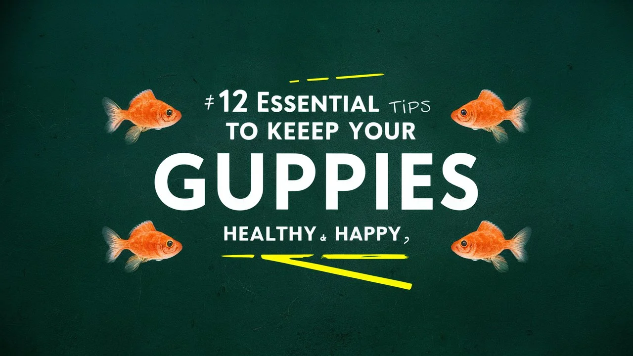 12 Essential Tips to Keep Your Guppies Healthy and Happy