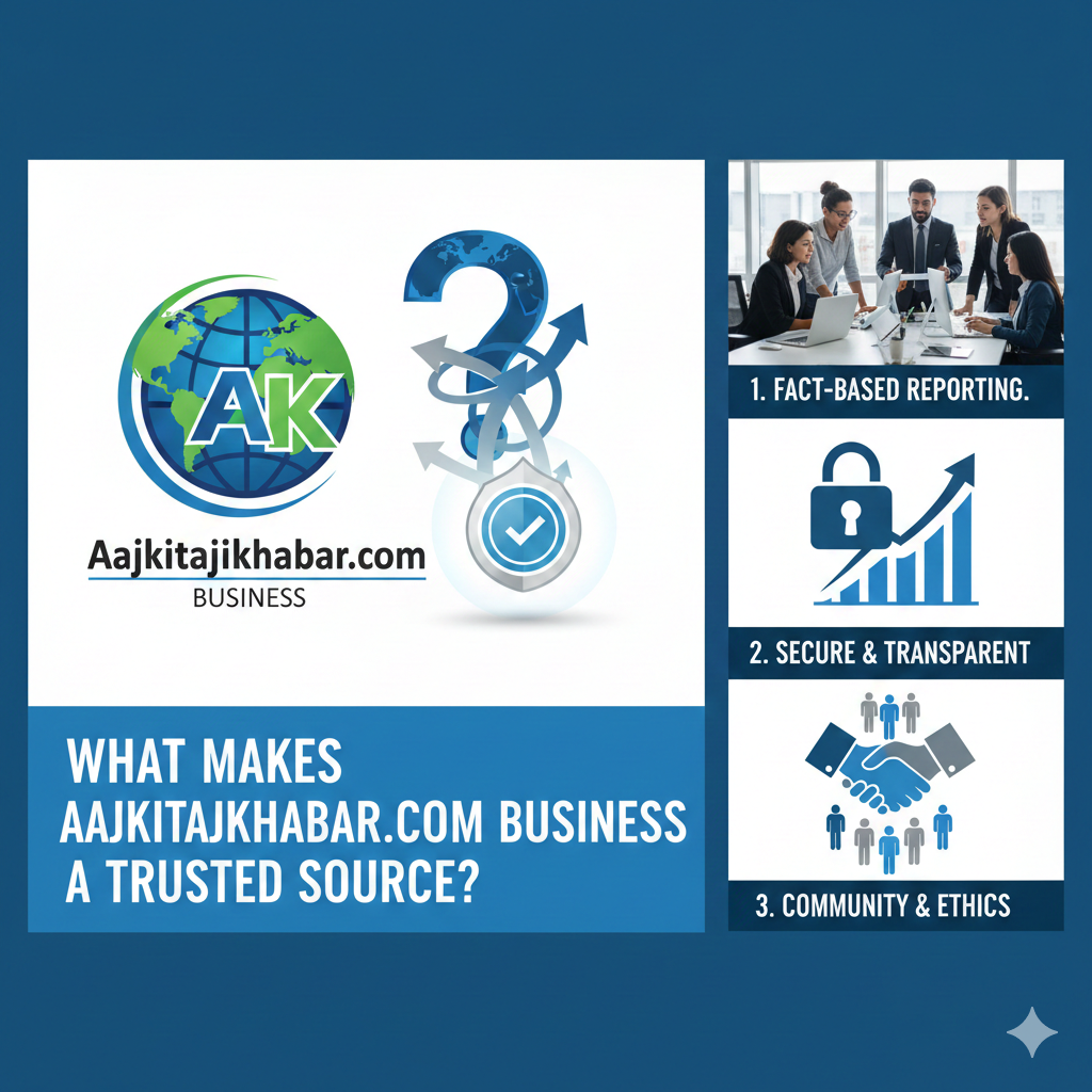 What Makes Aajkitajikhabar.com Business a Trusted Source?