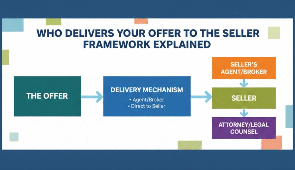 Who Delivers Your Offer to the Seller Framework Explained