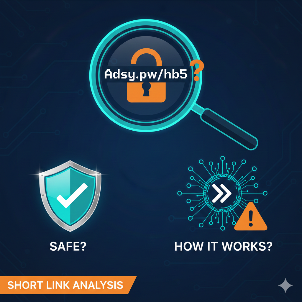 Is Adsy.pw/hb5 Safe How Does This Short Link Work