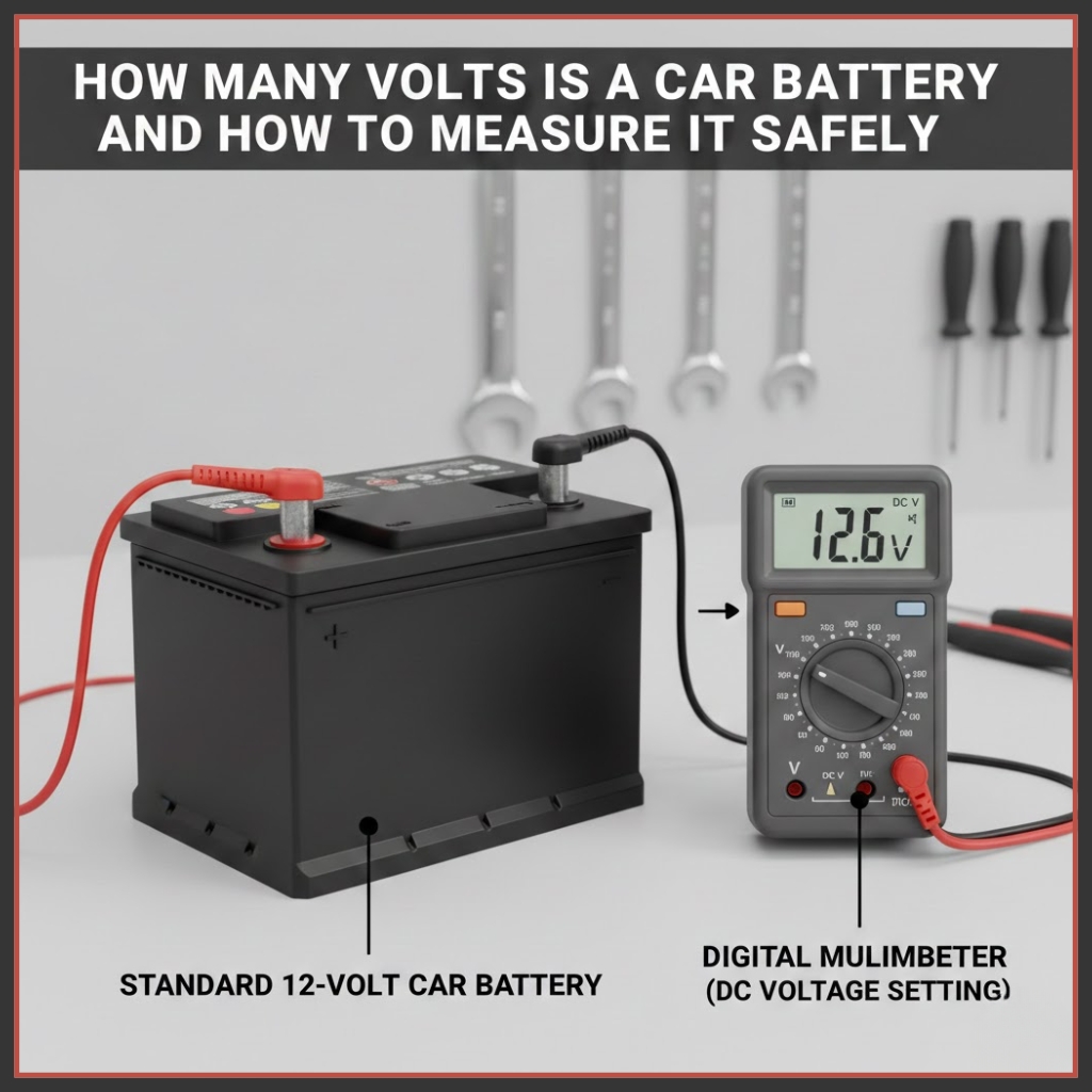 How Many Volts Is a Car Battery and How to Measure It Safely