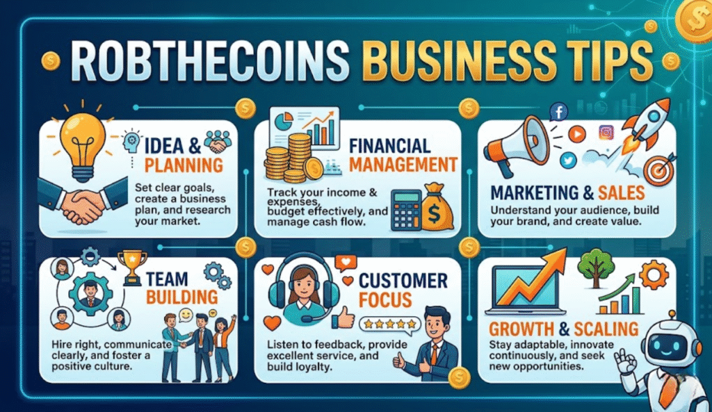 What Are Robthecoins Business Tips for Fast Growth