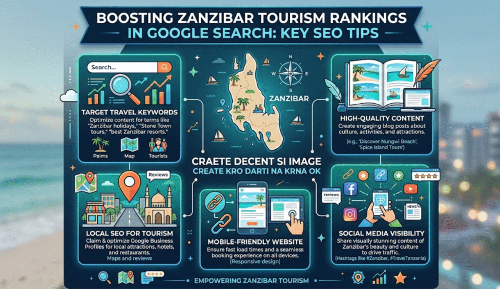 Can seo zanzibar boost tourism rankings in googlesearch tips