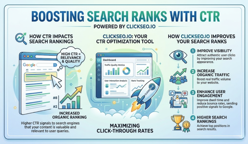 Ctr Booster With Clickseo io How Can It Improve Search Ranks