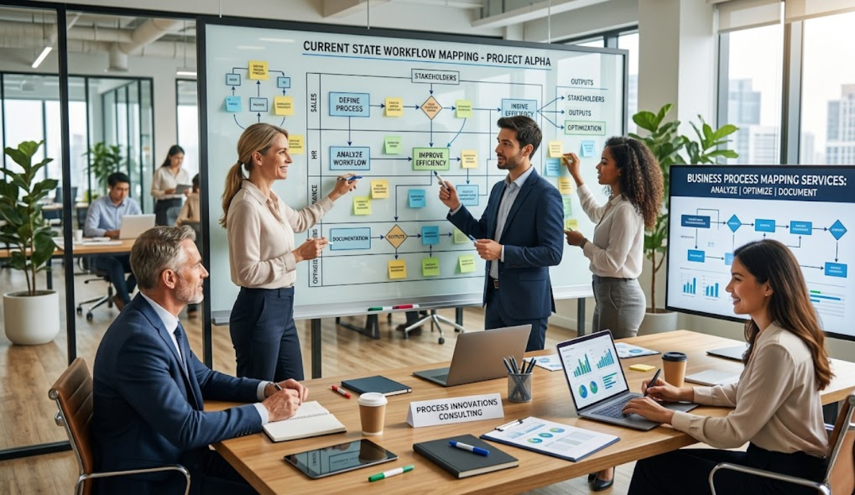 Why do business process mapping services improve growth now